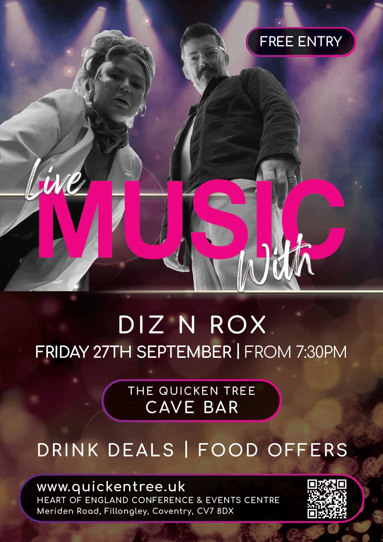 Diz n Rox Poster